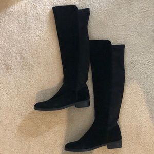 Blondo over the new knee suede boots - like new